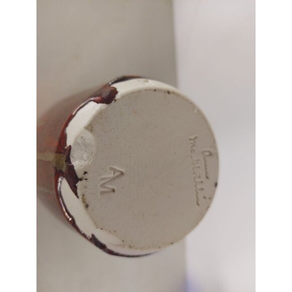 Ann McGlothlin Studio Pottery Vase New Castle, IN - Picture 3 of 4